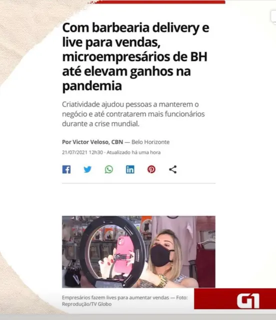 Reportagem digital com participação de Rafaela Alcantara