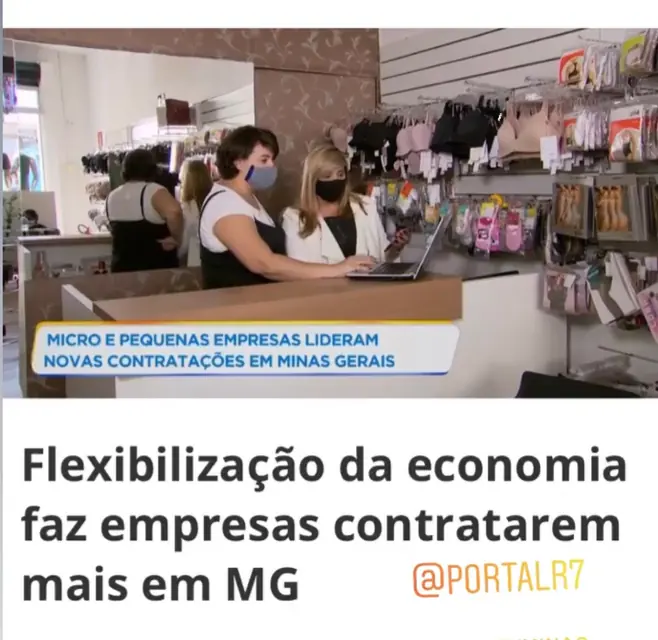 Registro de Rafaela Alcantara em reportagem de televisão